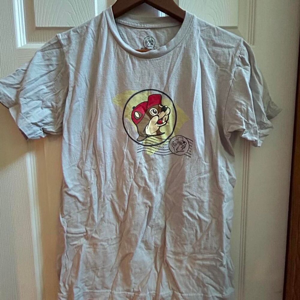 Unbranded Men's Grey and White T-shirt